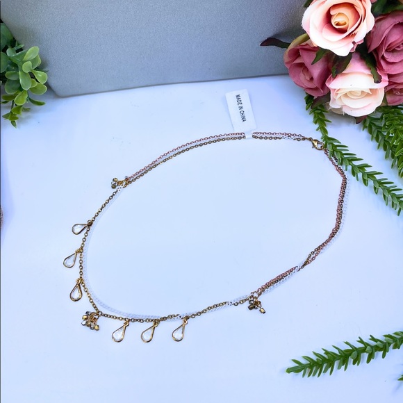 ⭐️mixed metals necklace - Picture 2 of 2